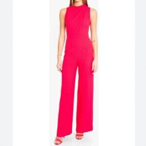 NWT Black Halo Corrine Jumpsuit in Laguna Pink